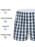 menaful Boxers 3 Pack Organic Cotton Loose Boxers