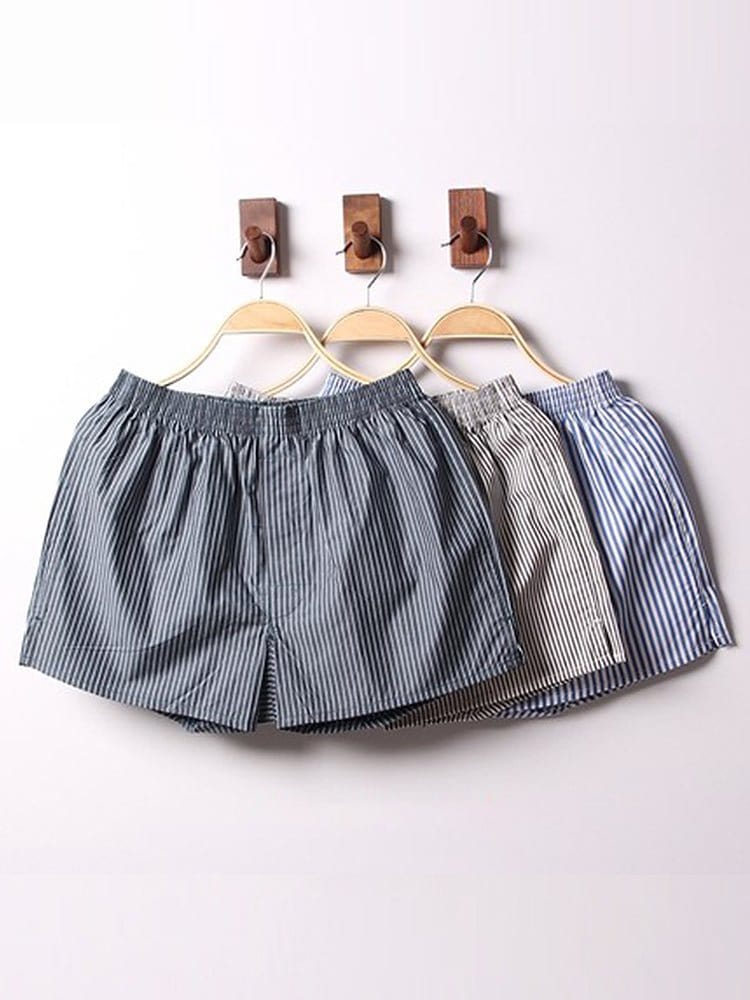 menaful Boxers Color 1 / M 3 Pack Organic Cotton Loose Boxers