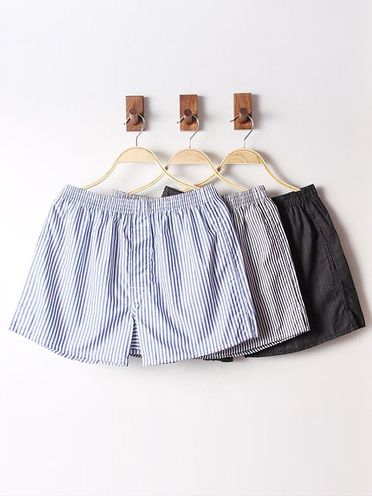 menaful Boxers Color 4 / M 3 Pack Organic Cotton Loose Boxers