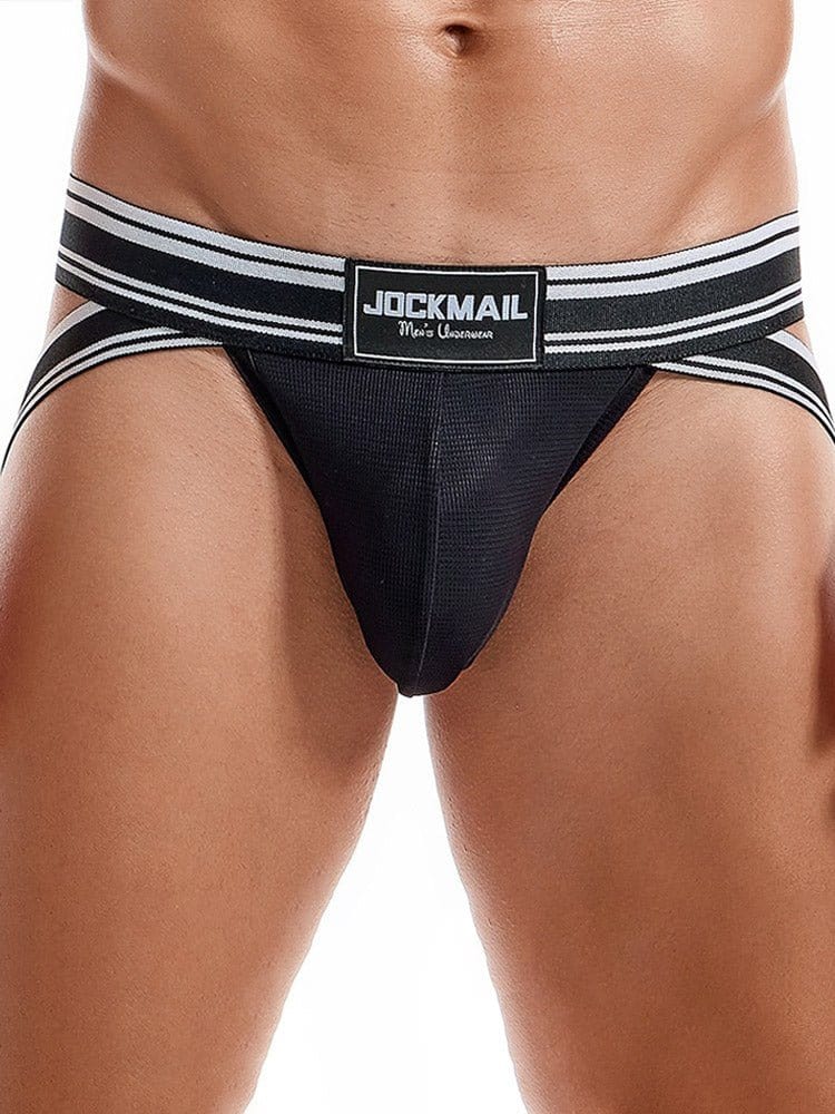 menaful Breathable Mesh Double Strap Men's Thong