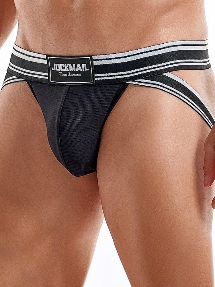 menaful Breathable Mesh Double Strap Men's Thong