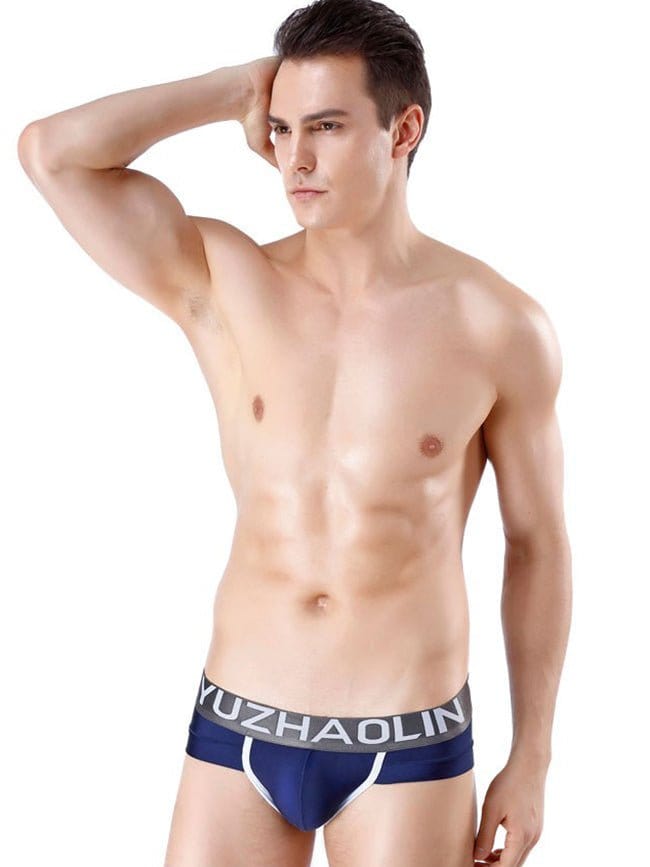 menaful Briefs 3 Pack Soft Touch Men's Briefs With Support Pouch