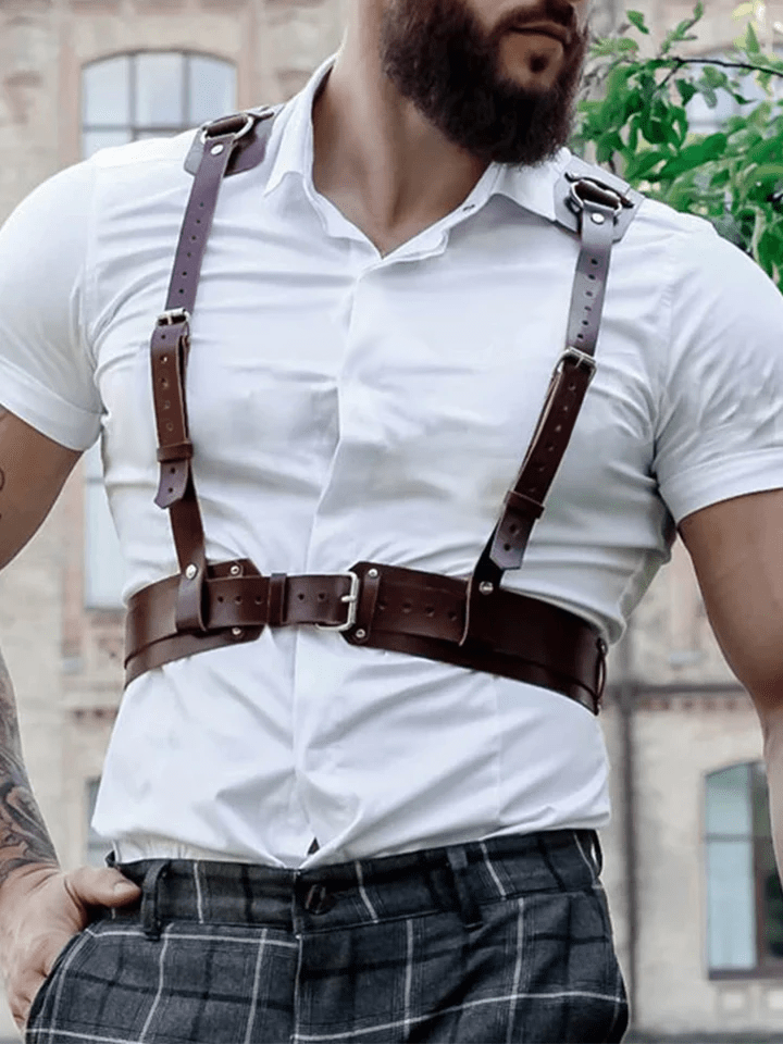 menaful Brown / One Size Suits Must-Have Belt Harness Straps