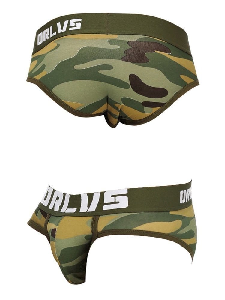 menaful Camouflage Cotton Men's Briefs