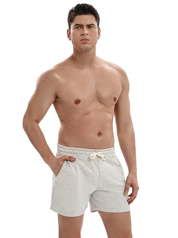 menaful Casual Cotton Sports Short Shorts