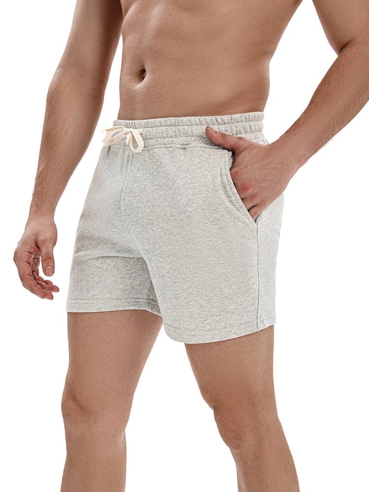 menaful Casual Cotton Sports Short Shorts