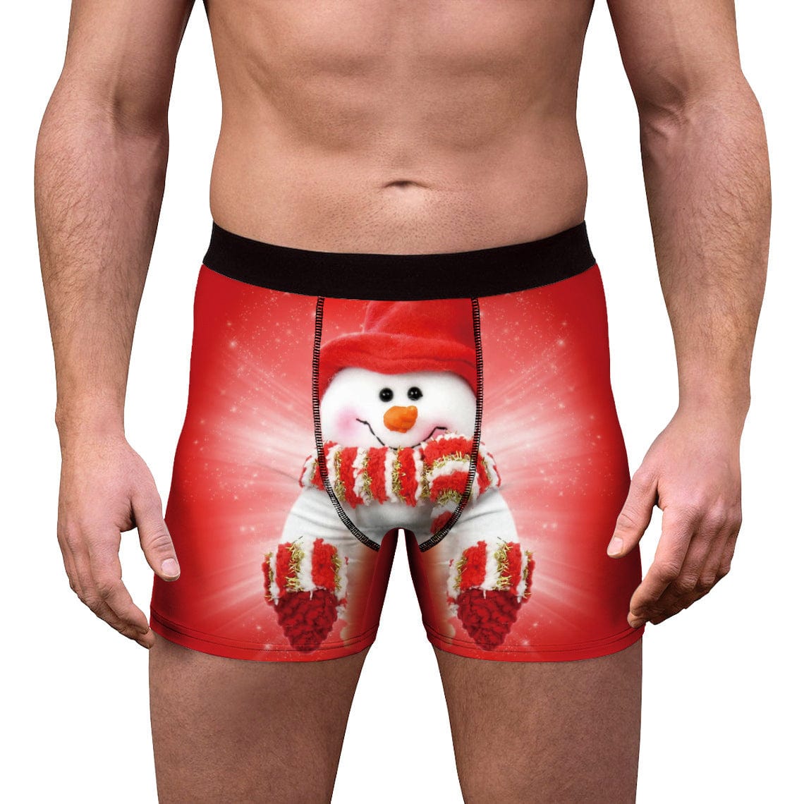 Menaful™ CC4004 / S Christmas Men's Creative Printed Boxer Briefs