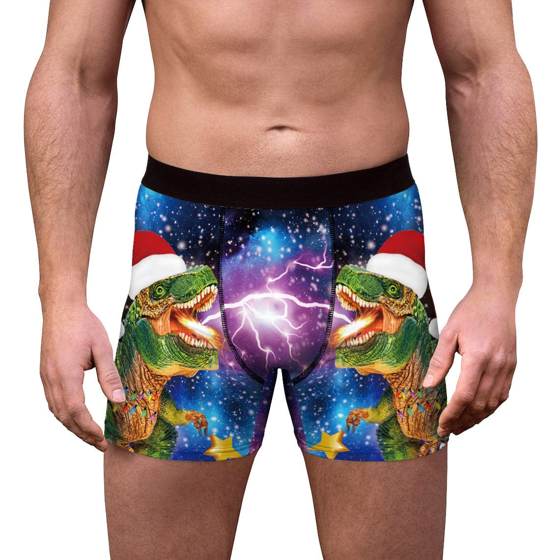 Menaful™ CC4010 / S Christmas Men's Creative Printed Boxer Briefs