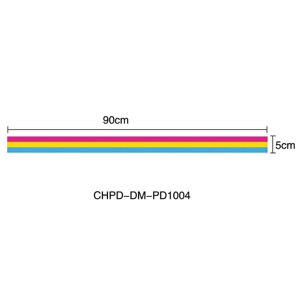 Menaful™ CHPD-DM-PD1004 / 90*5cm Rainbow Flag Long Ribbon