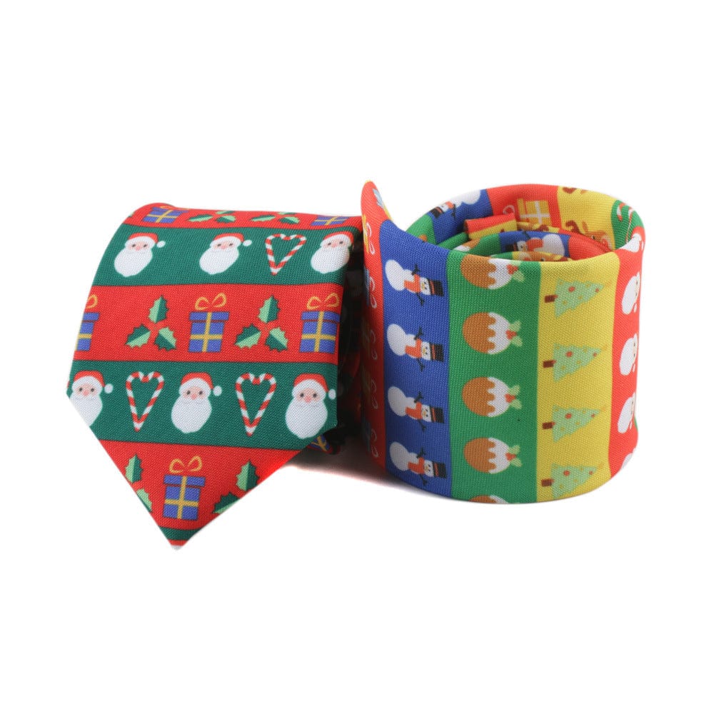 Menaful™ Christmas Printed Necktie