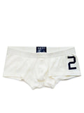 menaful Comfort Solid Color Button Boxer