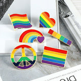 Menaful™ Creative Rainbow Chest Pin