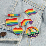 Menaful™ Creative Rainbow Chest Pin