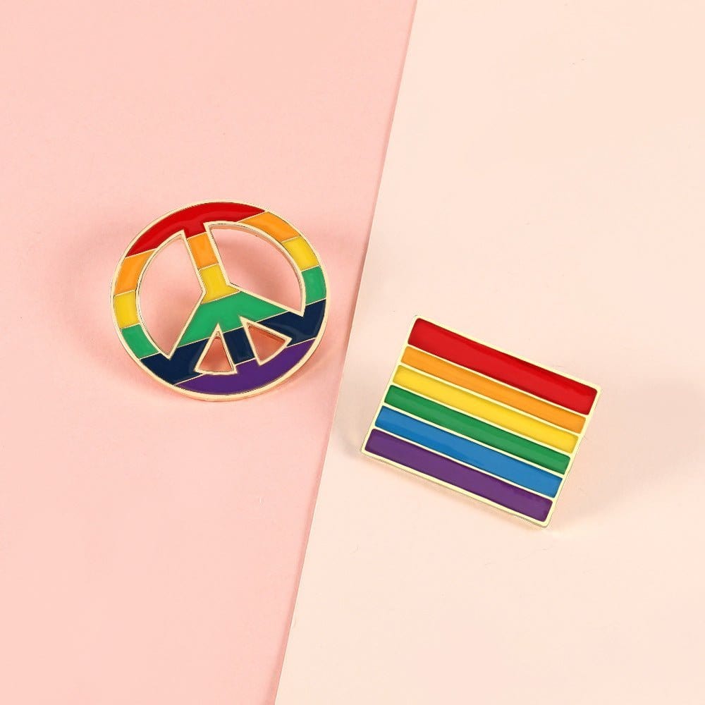 Menaful™ Creative Rainbow Chest Pin