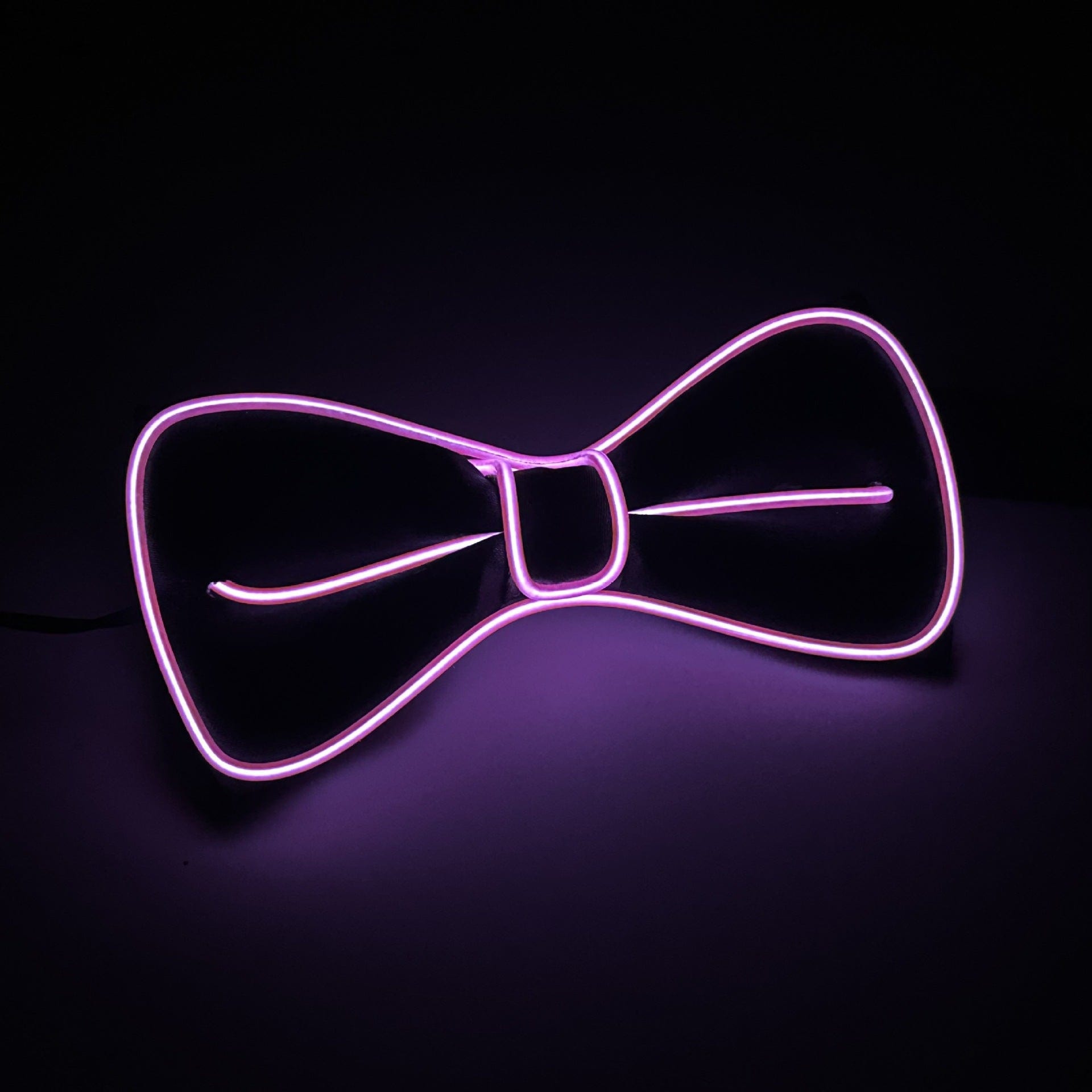 Menaful™ Crimson LED Light-Up Party Bowtie