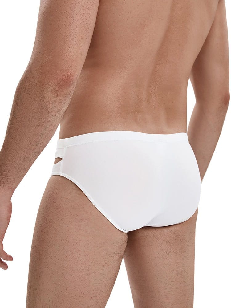 menaful Cutout Fashion Sexy Swim Briefs