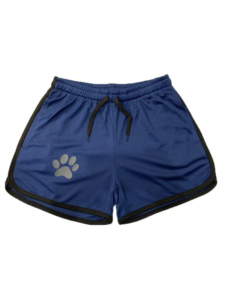 menaful Dark Blue & Black / M Bear Pride Paw Shorts