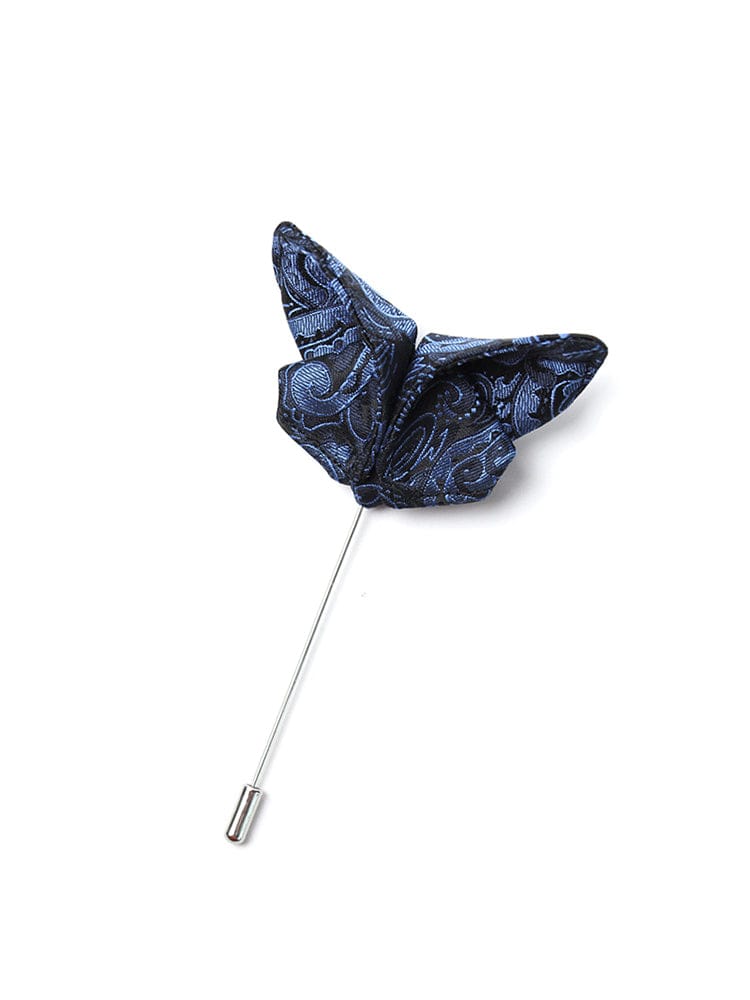 menaful Dark Blue Butterfly Brooch The Little Prince Rose Suit Brooch