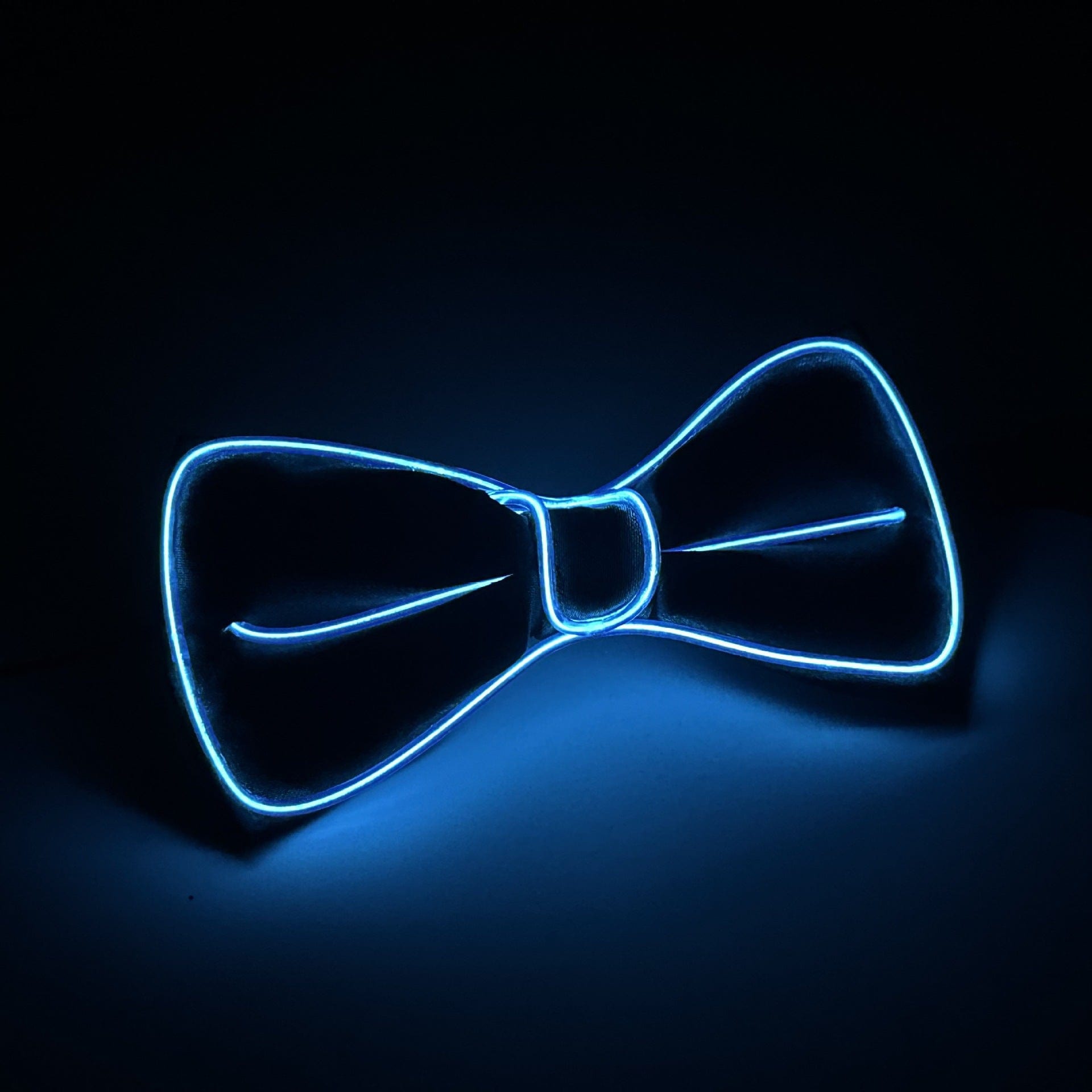 Menaful™ dark blue LED Light-Up Party Bowtie