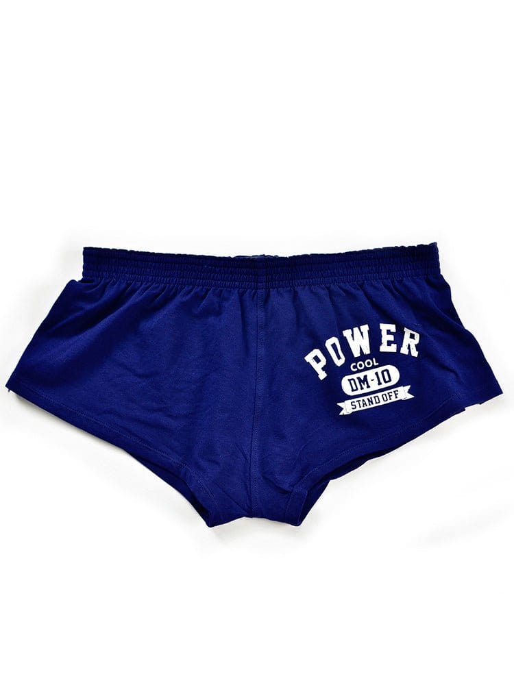 menaful Dark Blue / M Comfort Print Letter Boxer