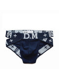 menaful Dark Blue / M Low Waist Sexy Men's High Briefs