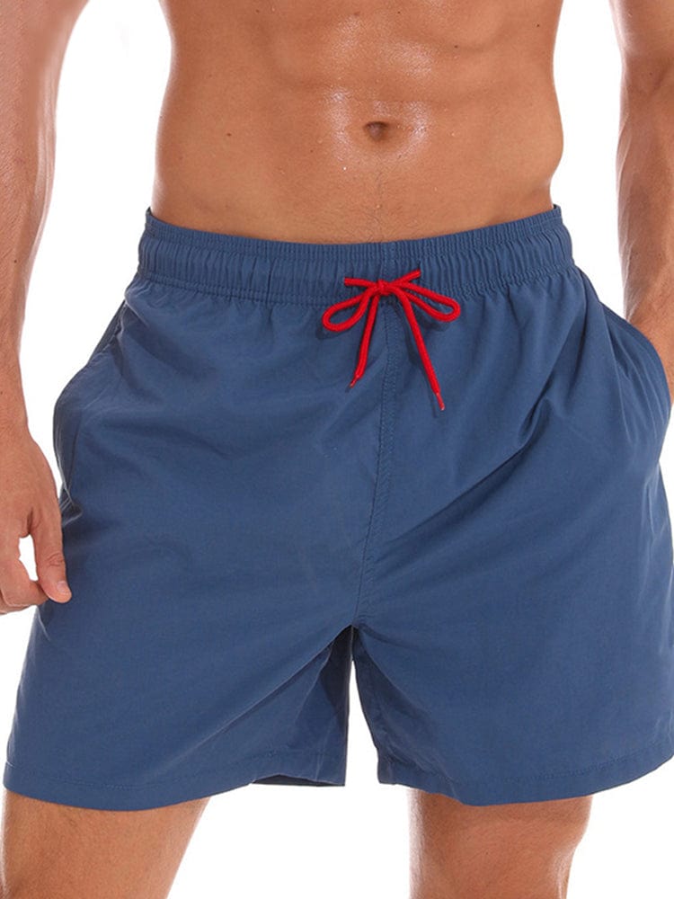 menaful Dark Blue / M Men's Beach Shorts Sports Pants