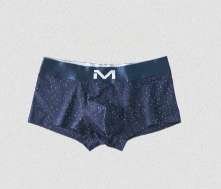 Menaful™ dark blue / M Men's Breathable Galaxy Print Boxer Briefs