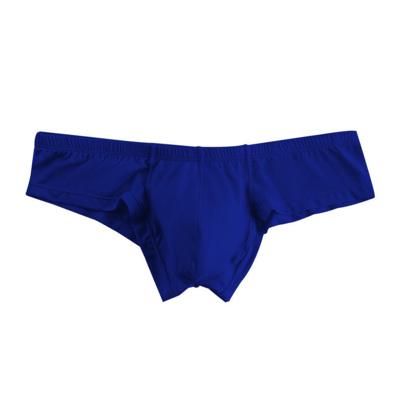 menaful Dark Blue / M Men's Modal Low Waist Sexy Breathable Triangle Underwear