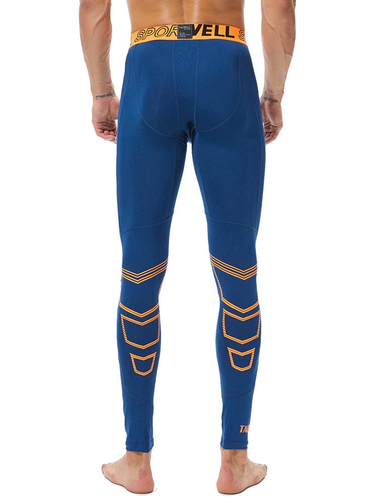 menaful Dark Blue / S Men's High Stretch Sports Pants