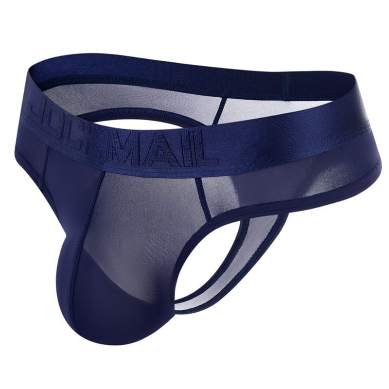 Menaful™ deep blue / M Men's Ice Silk Ultra-Thin Semi-Transparent Sexy Thong