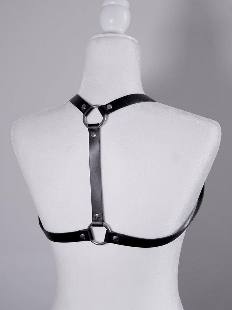 menaful Fashion Design Top Layer Cowhide Sexy Harness