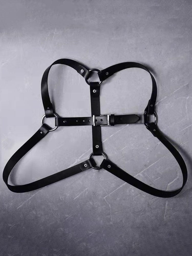 menaful Fashion Design Top Layer Cowhide Sexy Harness