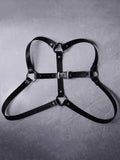 menaful Fashion Design Top Layer Cowhide Sexy Harness