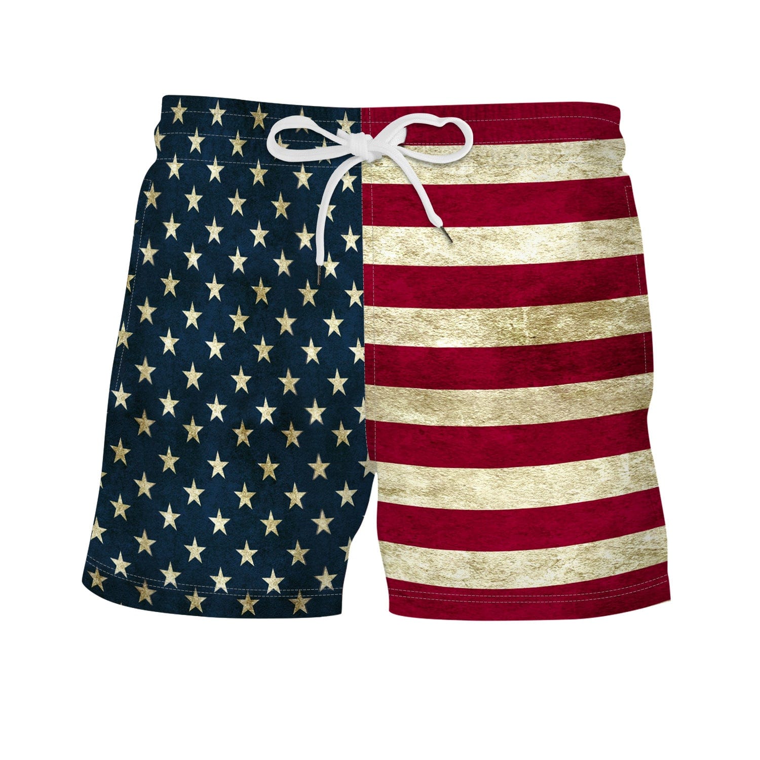 Menaful™ flag / M Men's fag-inspired board shorts