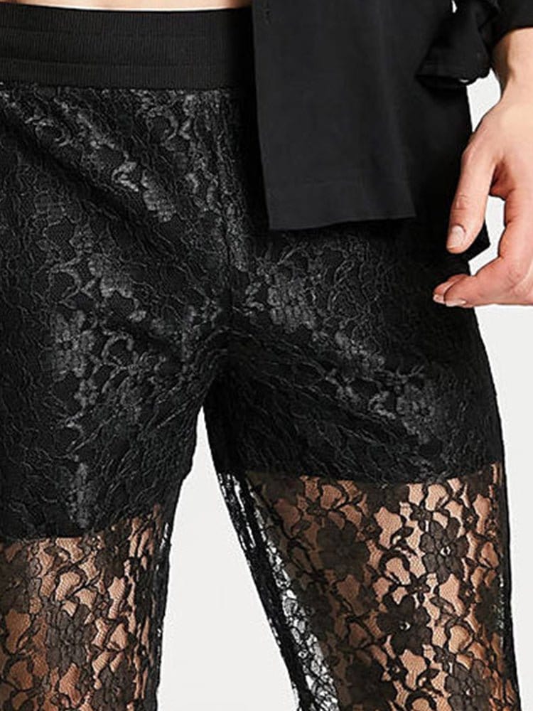 menaful Flared Lace Pants