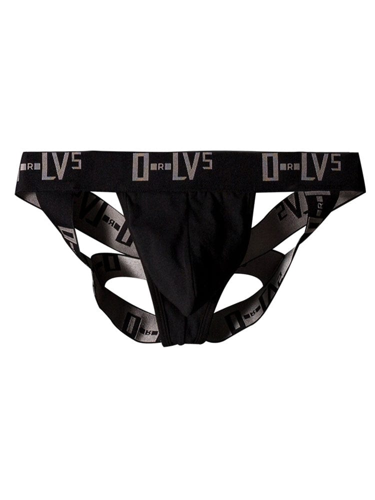 menaful Four Strap Crossover Low Waist Sexy Thong