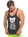 menaful Free Bear Hugs Tank Tops