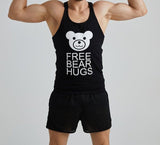 menaful Free Bear Hugs Tank Tops