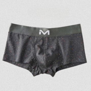 Menaful™ gray / M Men's Breathable Galaxy Print Boxer Briefs