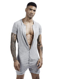 menaful Gray / M Men's Breathable One-piece Vest