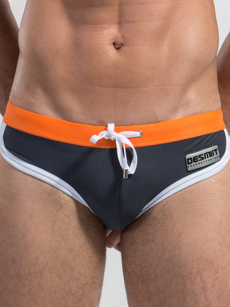 menaful Gray / M Men's Triangle Swim Briefs