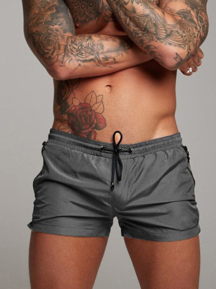 menaful Gray / S Men's Outdoor Gym Shorts