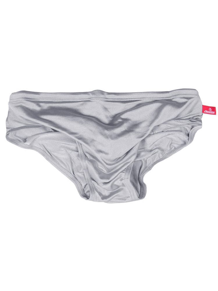 menaful Gray / S Transparent Swim Briefs