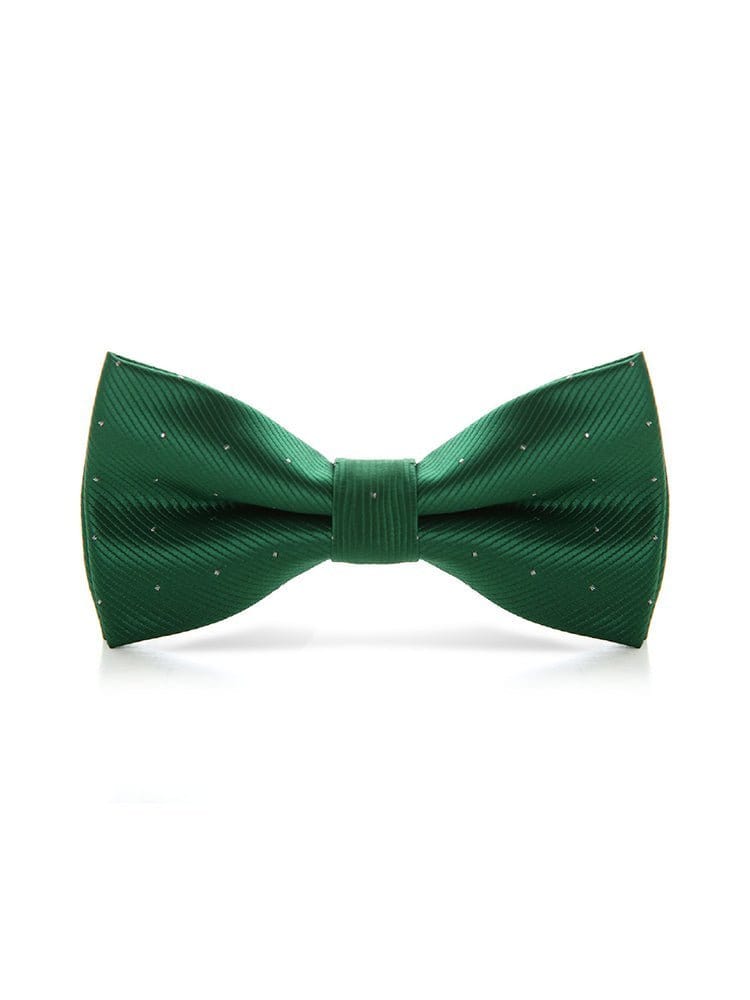 menaful Green Evening shirt suit bow tie