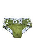 menaful Green / M Low Waist Sexy Men's High Briefs