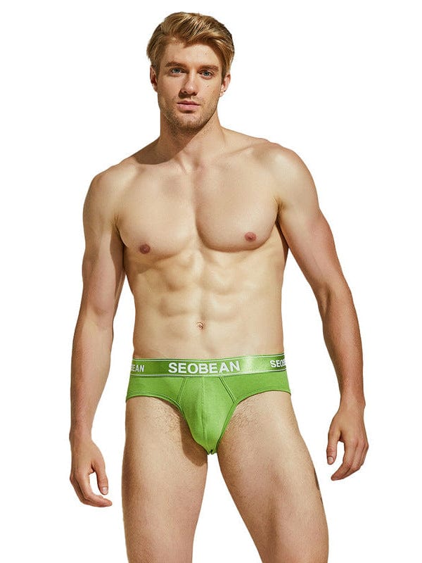 menaful Green / M Macaron Color Briefs