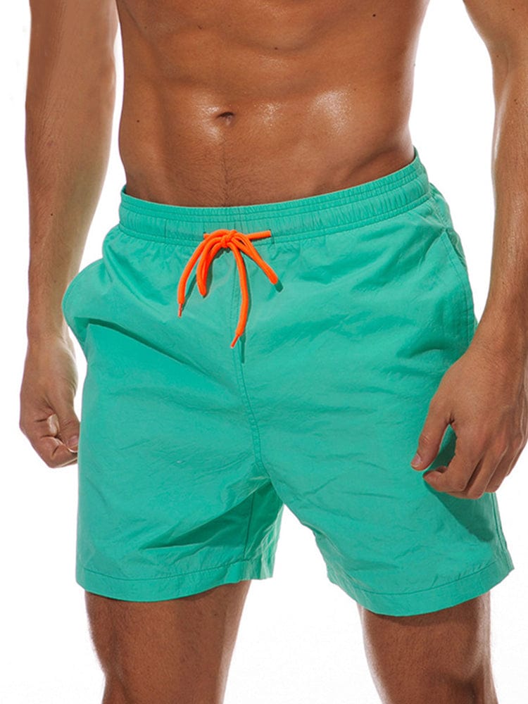 menaful Green / M Men's Beach Shorts Sports Pants