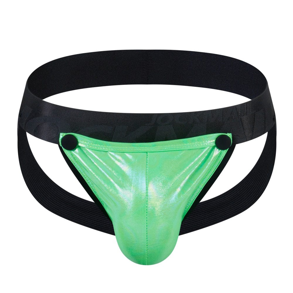 Menaful™ green / M Men's Detachable Pouch Jockstrap