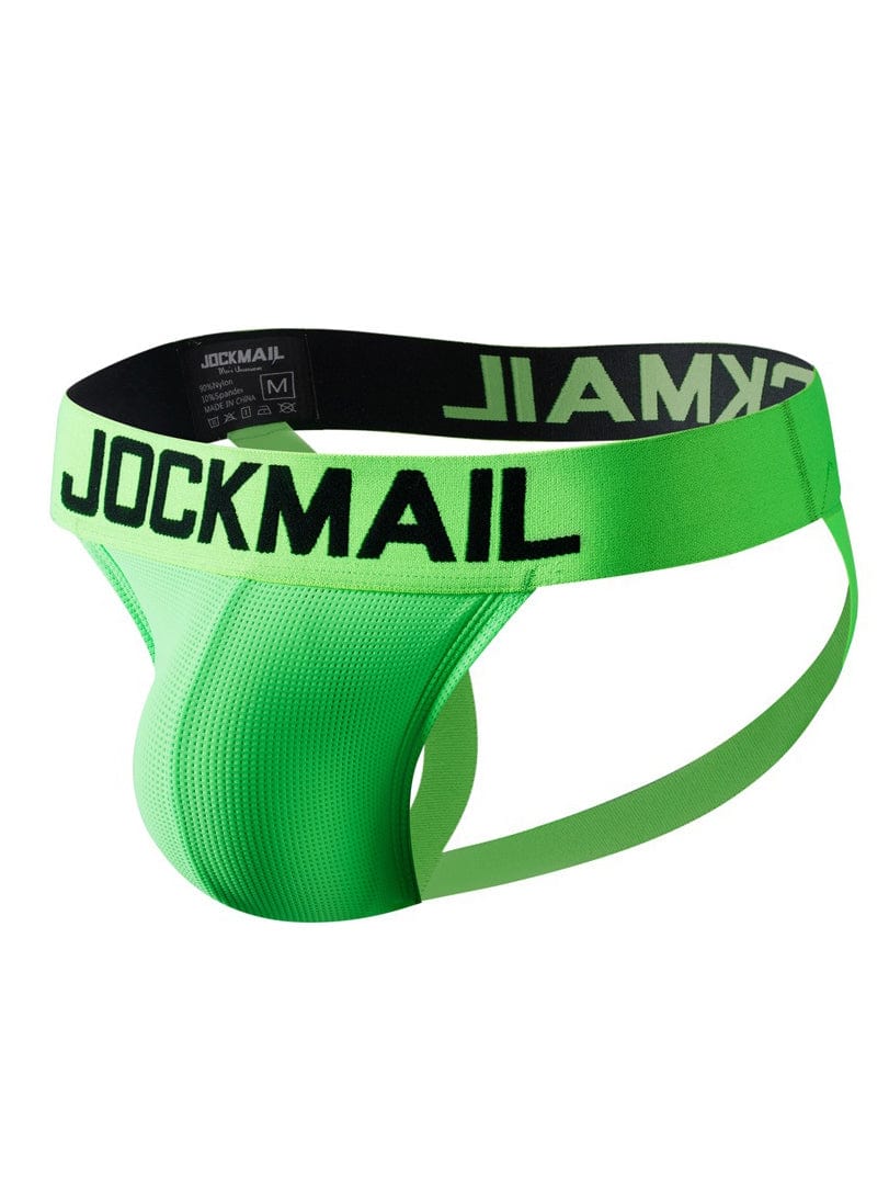 menaful Green / M Mesh Breathable Men's Underwear Thong