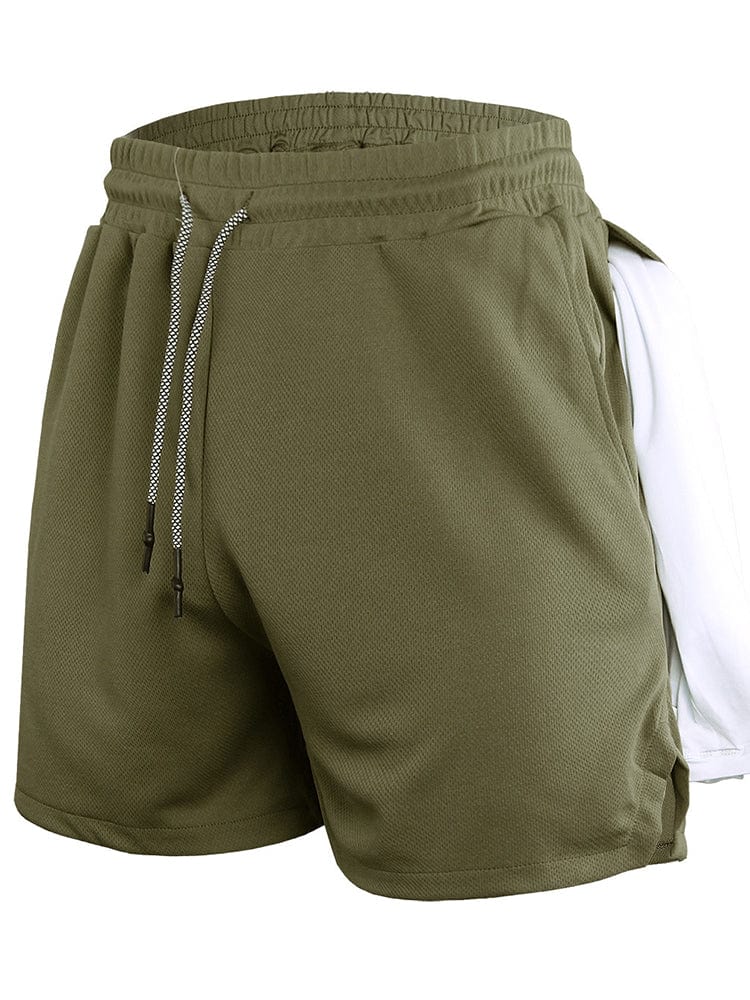 menaful Green / M Summer Men's Beach Shorts